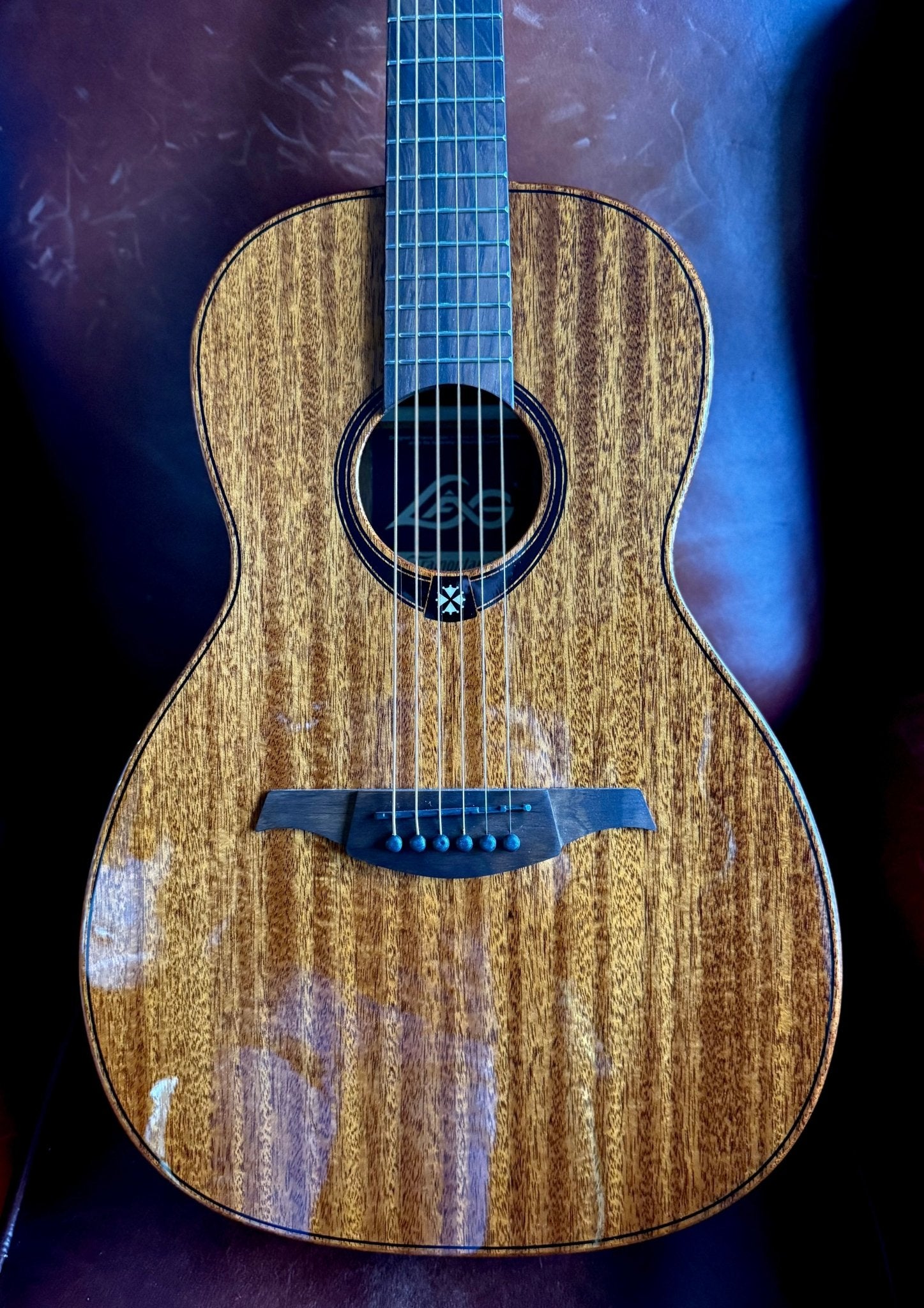 LAG TRAMONTANE 98 T98PE PARLOR, ELECTRO - Richards Guitars Of Stratford Upon Avon