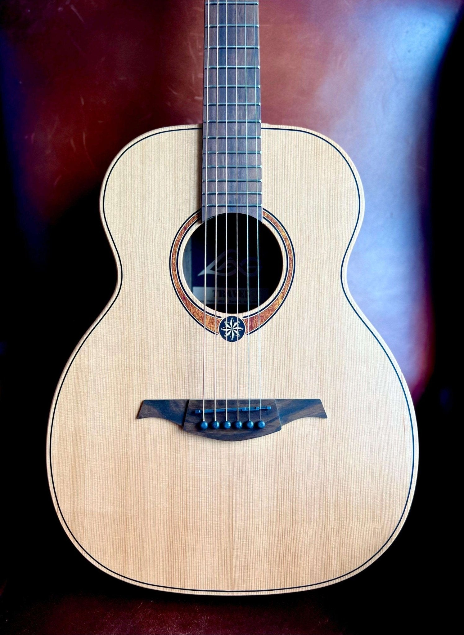 Lag TRAVEL - PBS Pine Branko Wood Sauvage - Richards Guitars Of Stratford Upon Avon