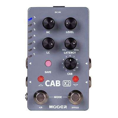 MOOER CAB X2 STEREO CAB SIMULATION PEDAL - Richards Guitars Of Stratford Upon Avon