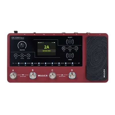 MOOER GE150 PRO Li MULTI - FX PROCESSOR with battery - Richards Guitars Of Stratford Upon Avon