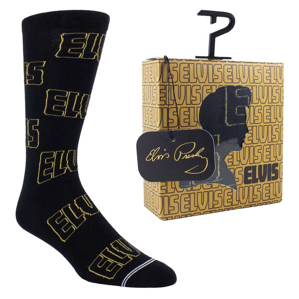 Perri's Licensed Sock Gift Box ~ Elvis - Richards Guitars Of Stratford Upon Avon