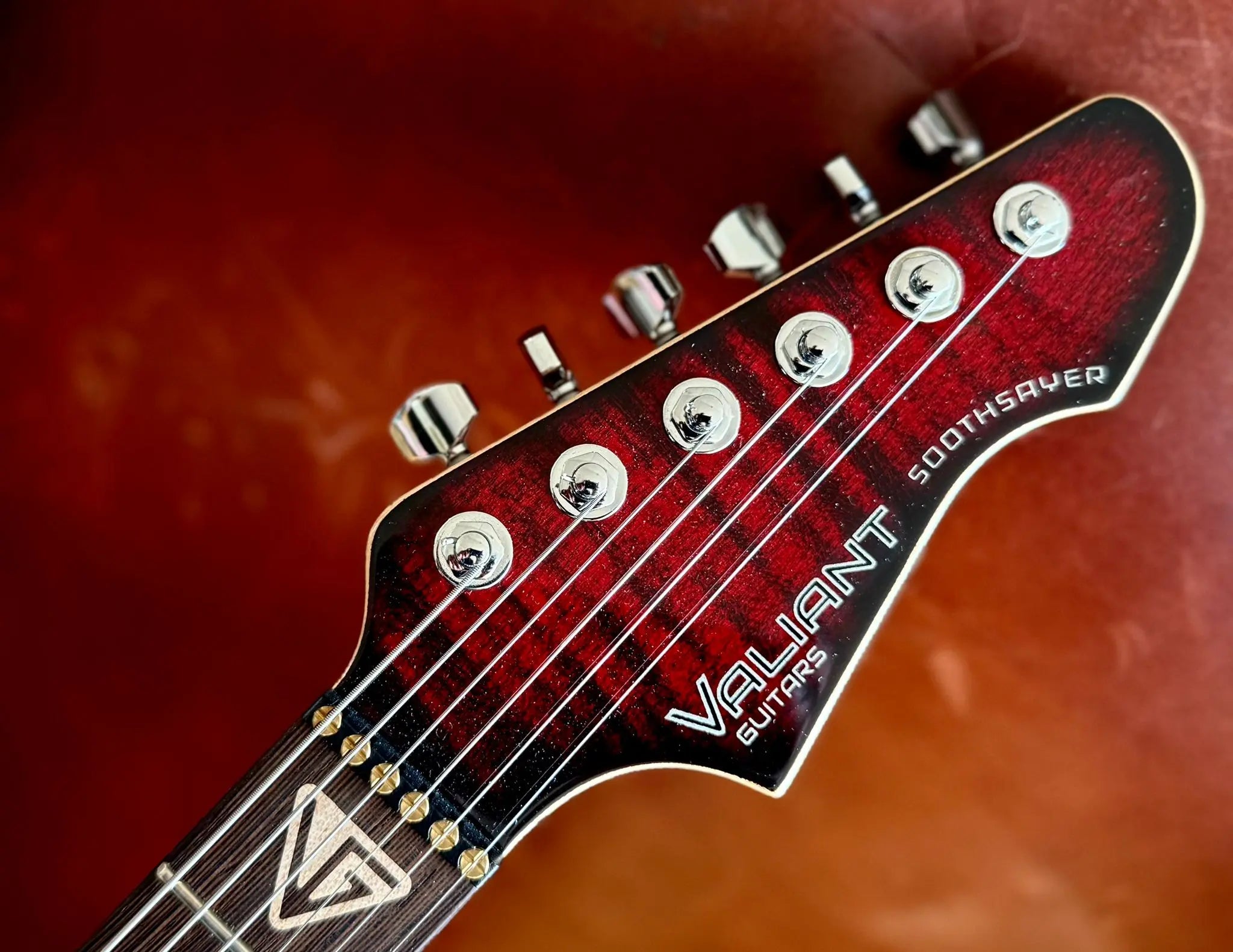 Valiant Soothsayer The Sage Burgundy Red - Richards Guitars Of Stratford Upon Avon