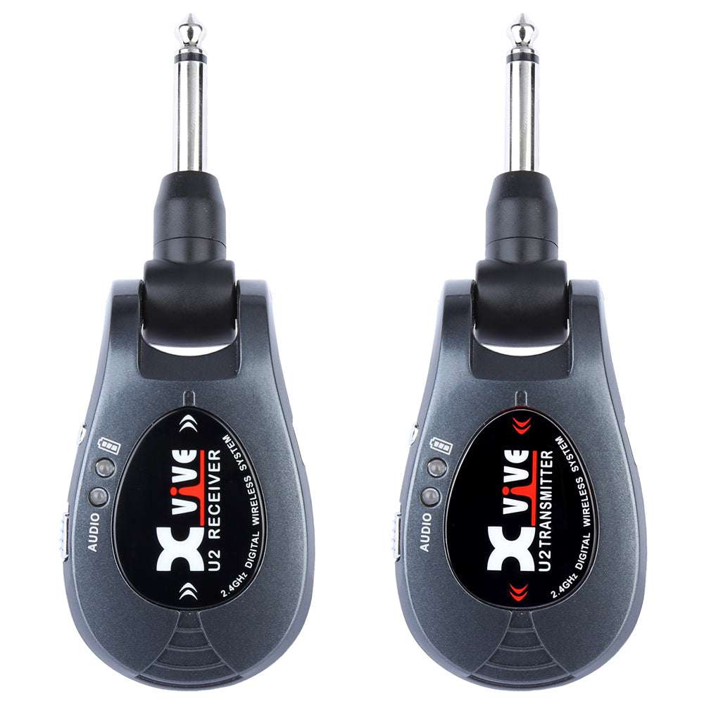 Xvive XU2 Wireless Guitar System ~ Grey - Richards Guitars Of Stratford Upon Avon