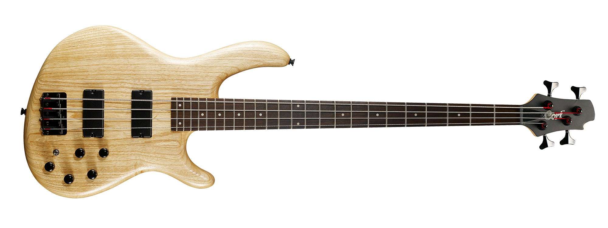 Cort Action Bass Deluxe AS Open Pore Natural, Guitarra Bajo en venta en Richards Guitars.