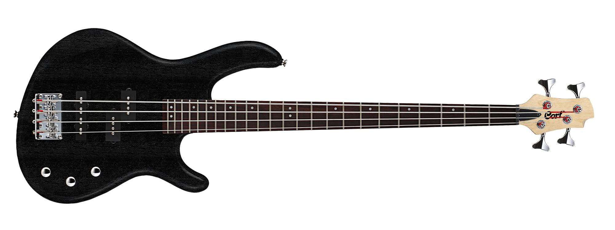 Cort Action Bass PJ Open Pore Black, Guitarra Bajo en venta en Richards Guitars.