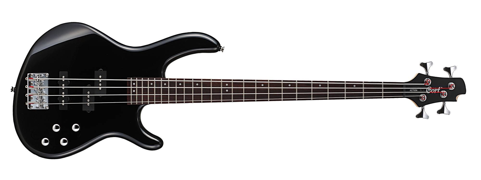 Cort Action Bass Plus LH Black, Guitarra Bajo en venta en Richards Guitars.