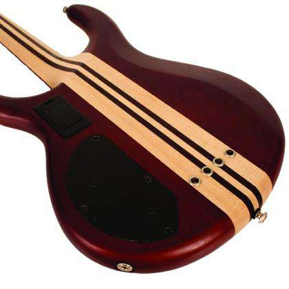 Cort Artisan A5 Plus FMMH Open Pore Black Cherry, Guitarra Bajo en venta en Richards Guitars.