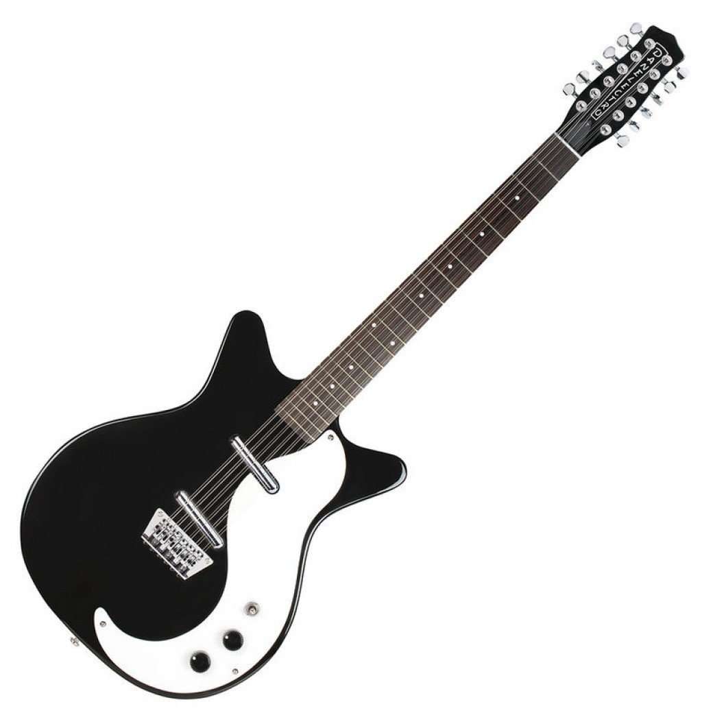 Danelectro '59 12 String Guitar ~ Negro, Guitarra Eléctrica en venta en Richards Guitars.