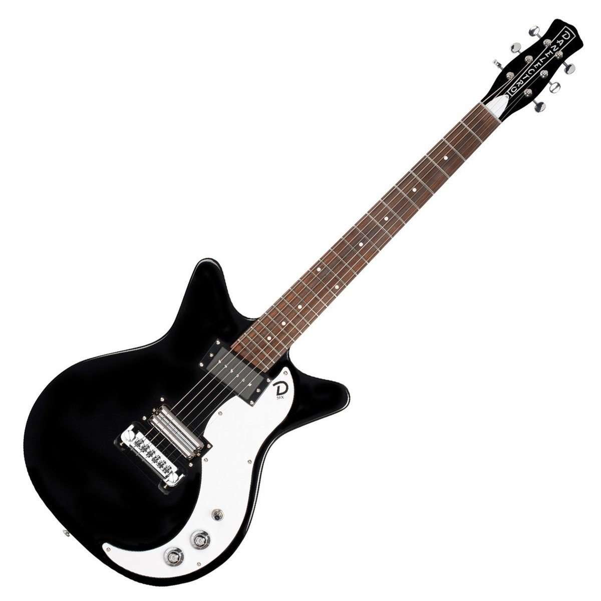 Danelectro 59X Guitar ~ Black, Electric Guitar for sale at Richards Guitars.