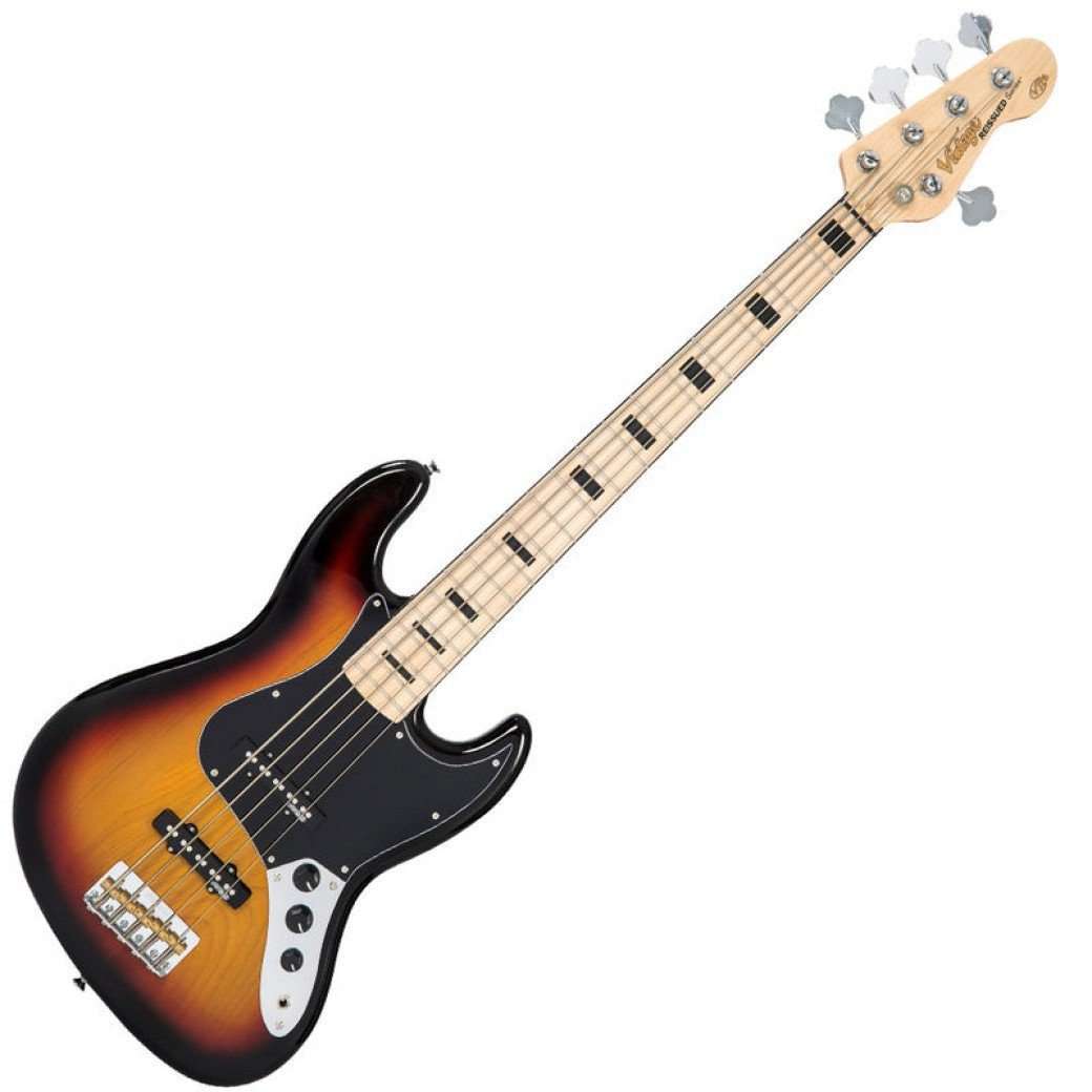Vintage* VJ75MSSB, Bass Guitar for sale at Richards Guitars.
