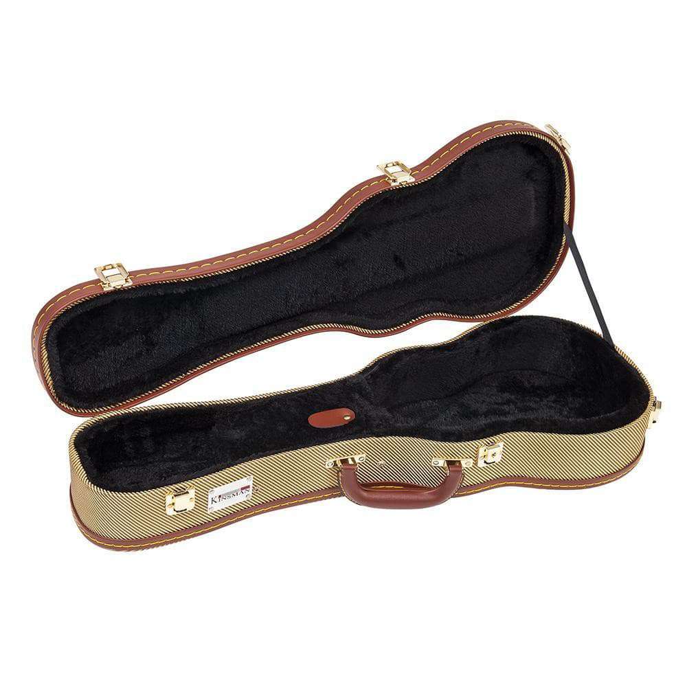 Kinsman Deluxe Concert Ukulele Case, Estuches y Bolsas en venta en Richards Guitars.