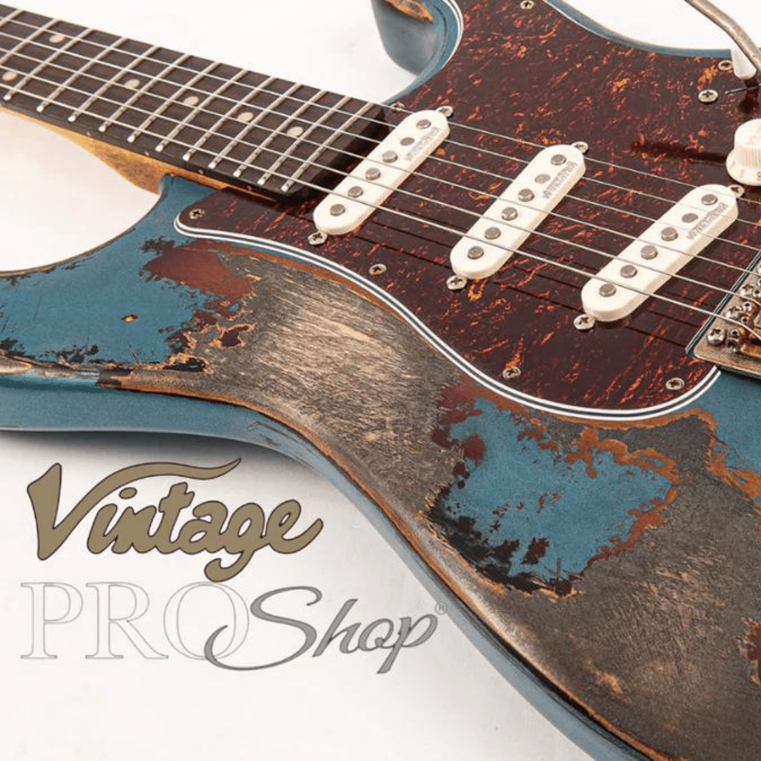 Vintage ProShop "Industrial Punk" Series Gets EXCITING!!!  Look At This - Richards Guitars Of Stratford Upon Avon
