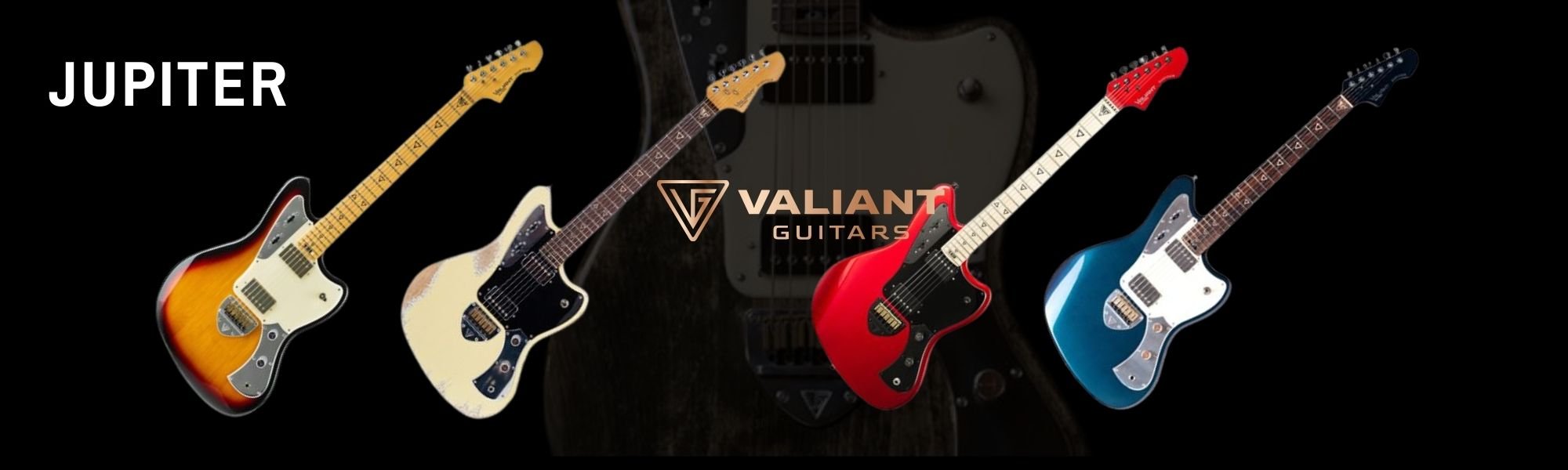 Valiant Jupiter Guitars.  Hand Made In Ukraine - Richards Guitars Of Stratford Upon Avon