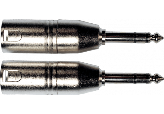 1/4" STEREO MALE / XLR MALE X 2