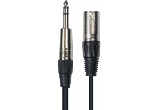 1/4"STEREO NEUTRIK COPY PLUG - XLR MALE NEUTRIK COPY/3M