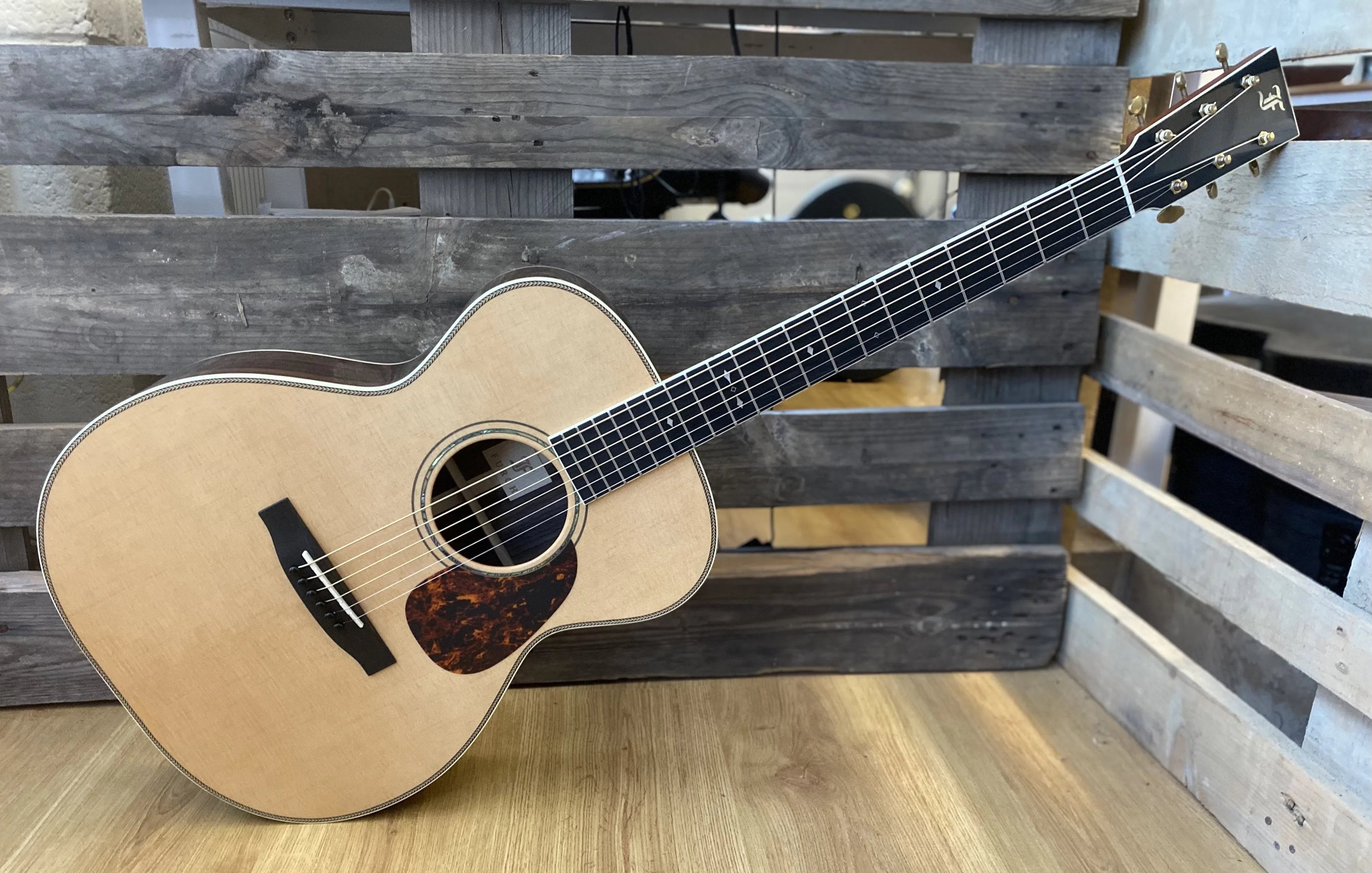 Furch Vintage 2 OM-SR Orchestra model Acoustic Guitar (2025 CNR Active Upgrade Model), Acoustic Guitar for sale at Richards Guitars.