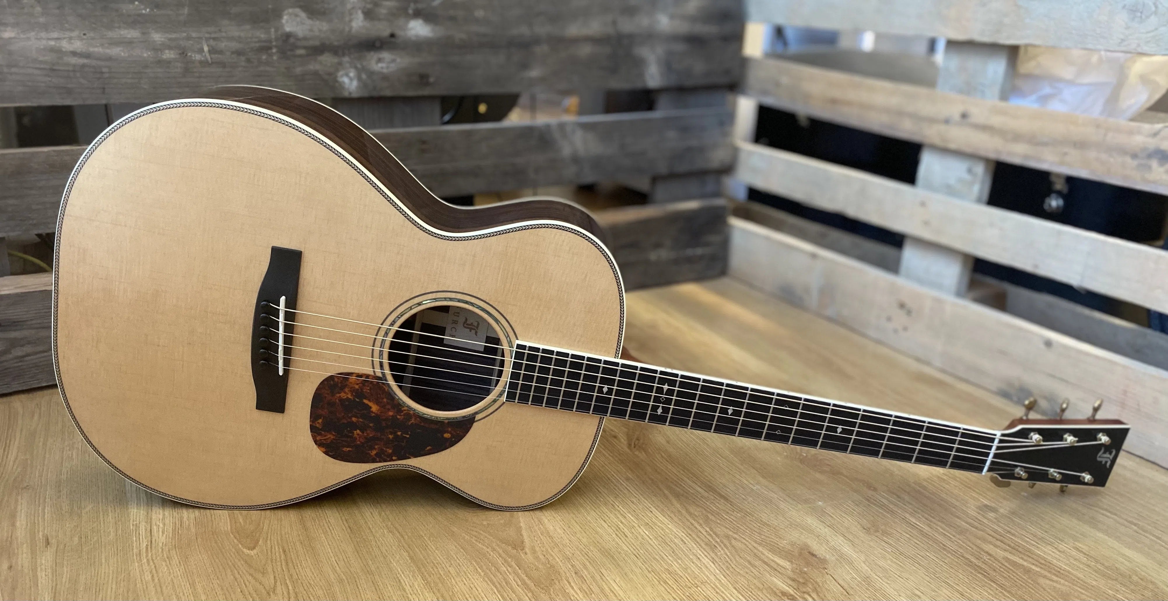 Furch Vintage 2 OM-SR Orchestra model Acoustic Guitar (2025 CNR Active Upgrade Model), Acoustic Guitar for sale at Richards Guitars.