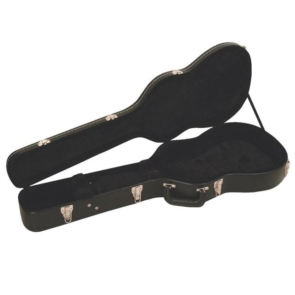 On Stage Hardshell Guitar Case ~ Double C/A Electric ~ Black, Accessory à vendre chez Richards Guitars.