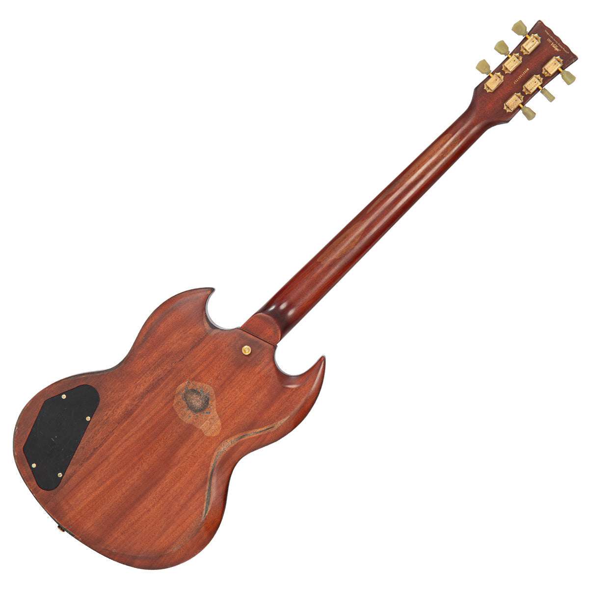 IN BUILD: - Vintage VS6 ProShop Custom-Build ~ Heavy Relic Mahogany, Electric Guitar for sale at Richards Guitars.