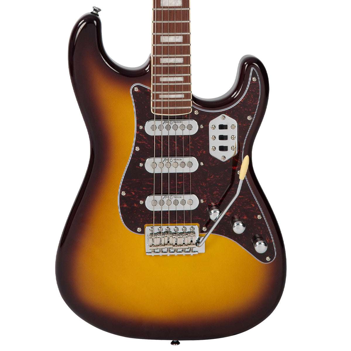 Vintage REVO Series 'Deluxe' Electric Guitar ~ Cappuchino, Guitare électrique à vendre chez Richards Guitars.
