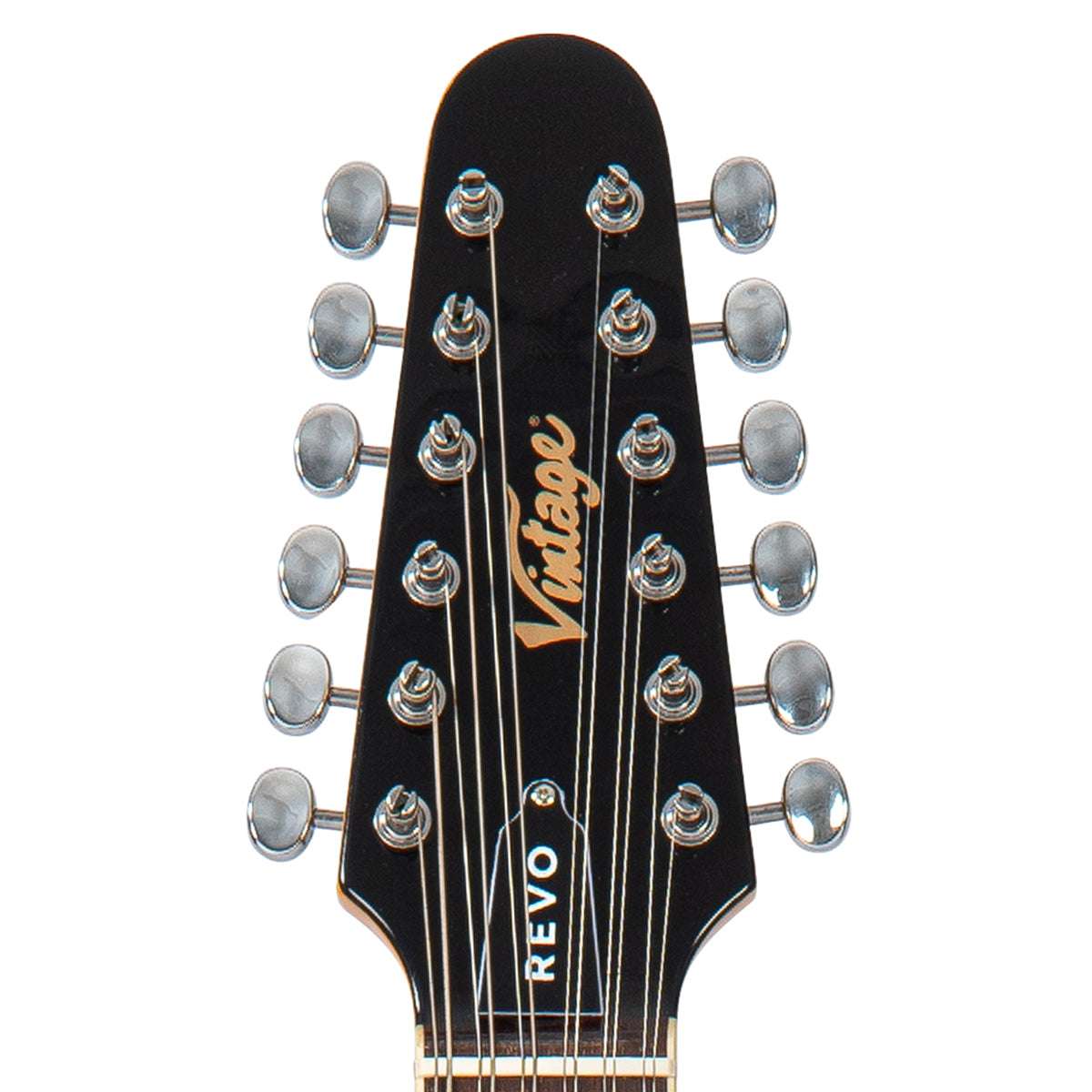 Vintage REVO Series 'Surfmaster Thinline 12' Electric Guitar ~ Candy Apple Red, Guitare électrique en vente chez Richards Guitars.