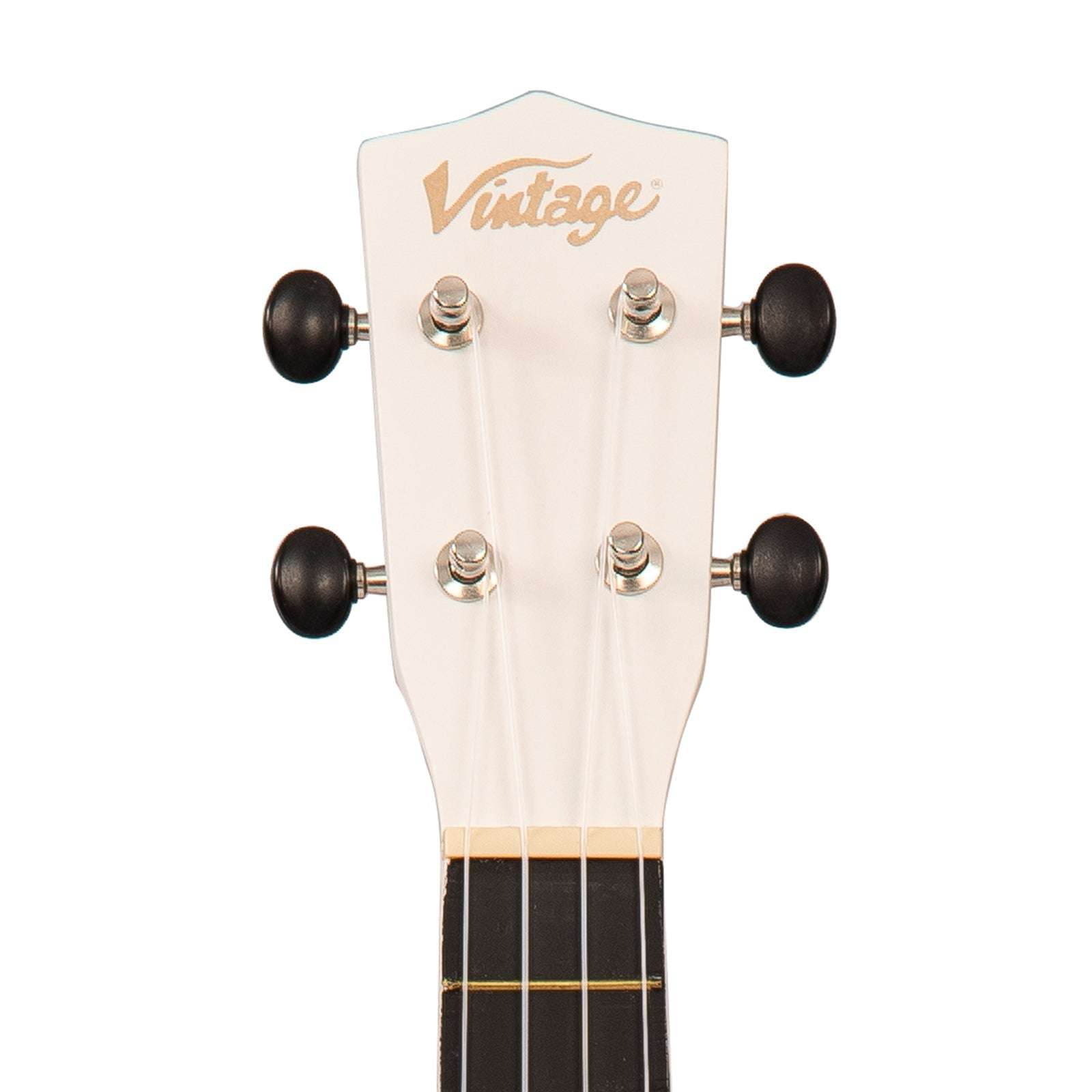 Vintage Soprano Ukulele ~ Satin White, Ukulele for sale at Richards Guitars.