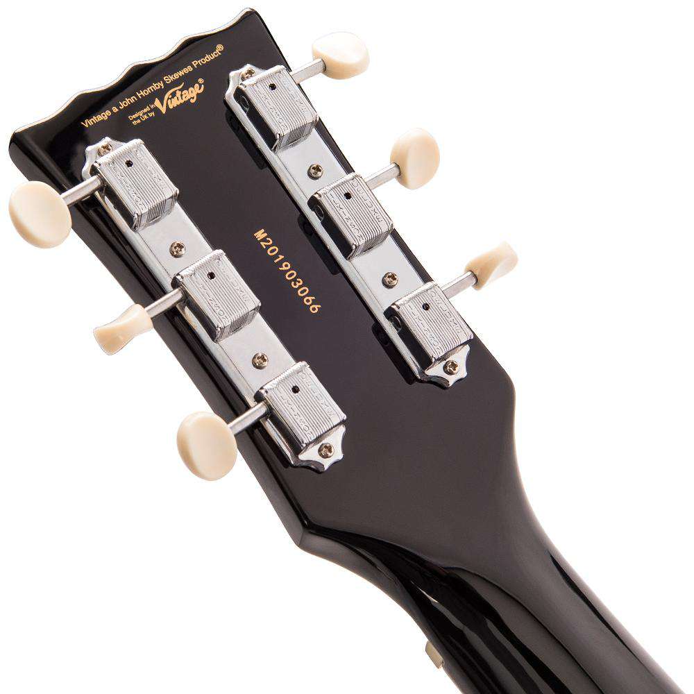 Vintage V120TB ReIssued Electric Guitar ~ Two Tone Sunburst, Guitare électrique en vente chez Richards Guitars.