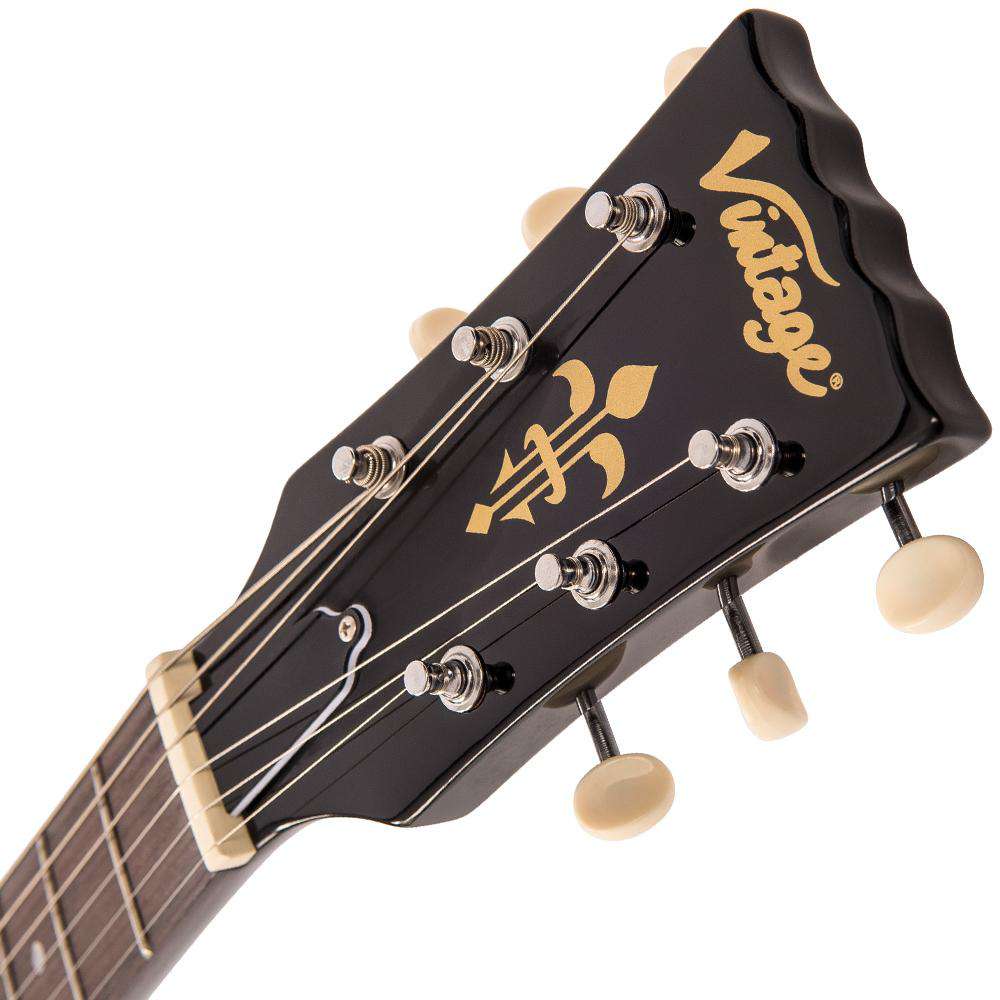 Vintage V120TB ReIssued Electric Guitar ~ Two Tone Sunburst, Guitare électrique en vente chez Richards Guitars.
