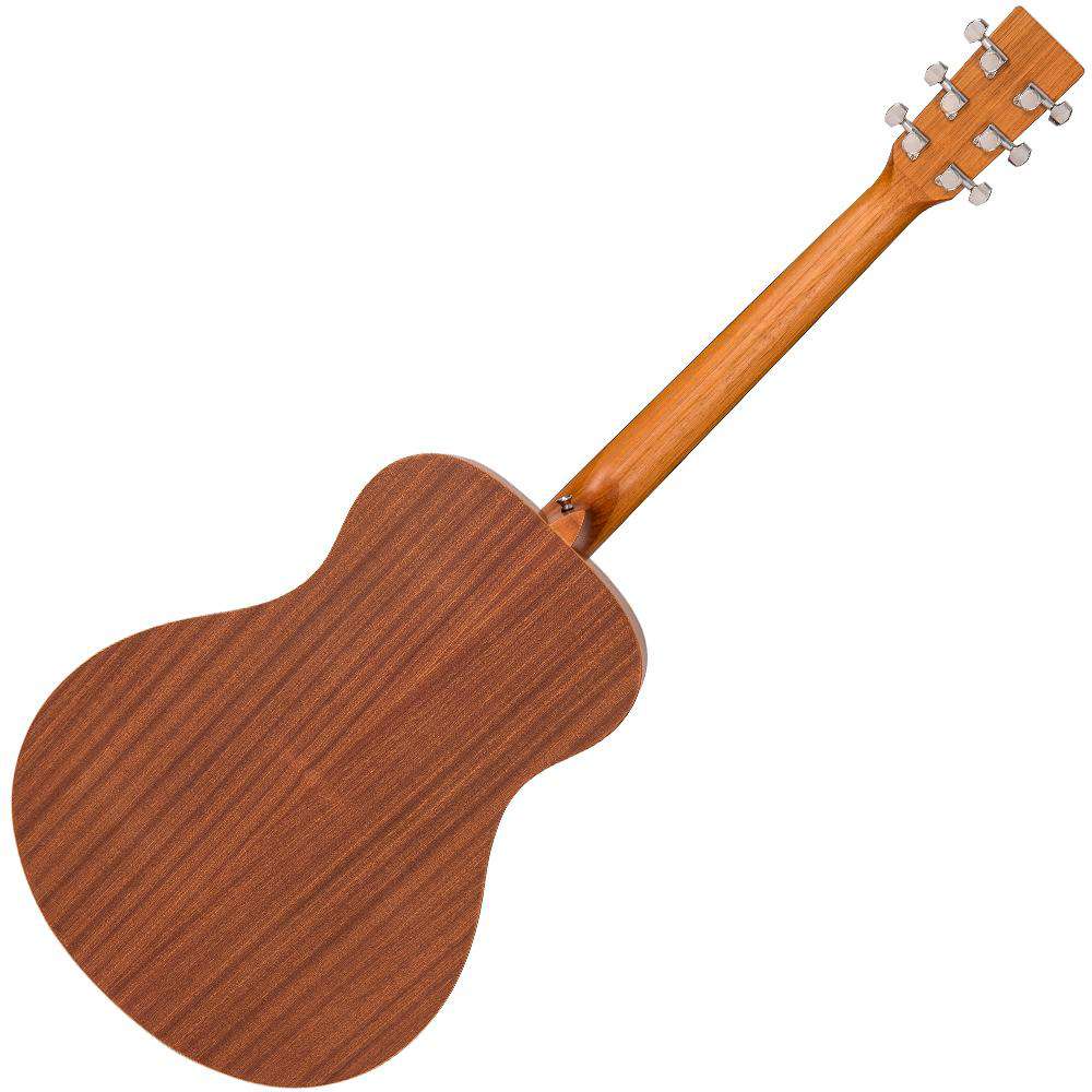 Vintage V300 Acoustic Folk Guitar ~ Mahogany, Acoustic Guitar for sale at Richards Guitars.