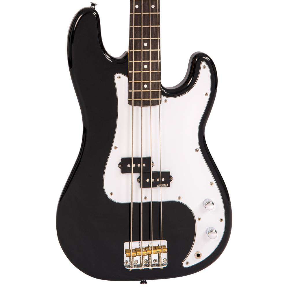 Vintage V4 ReIssued Bass Guitar - Boulevard Black, Guitare basse à vendre chez Richards Guitars.