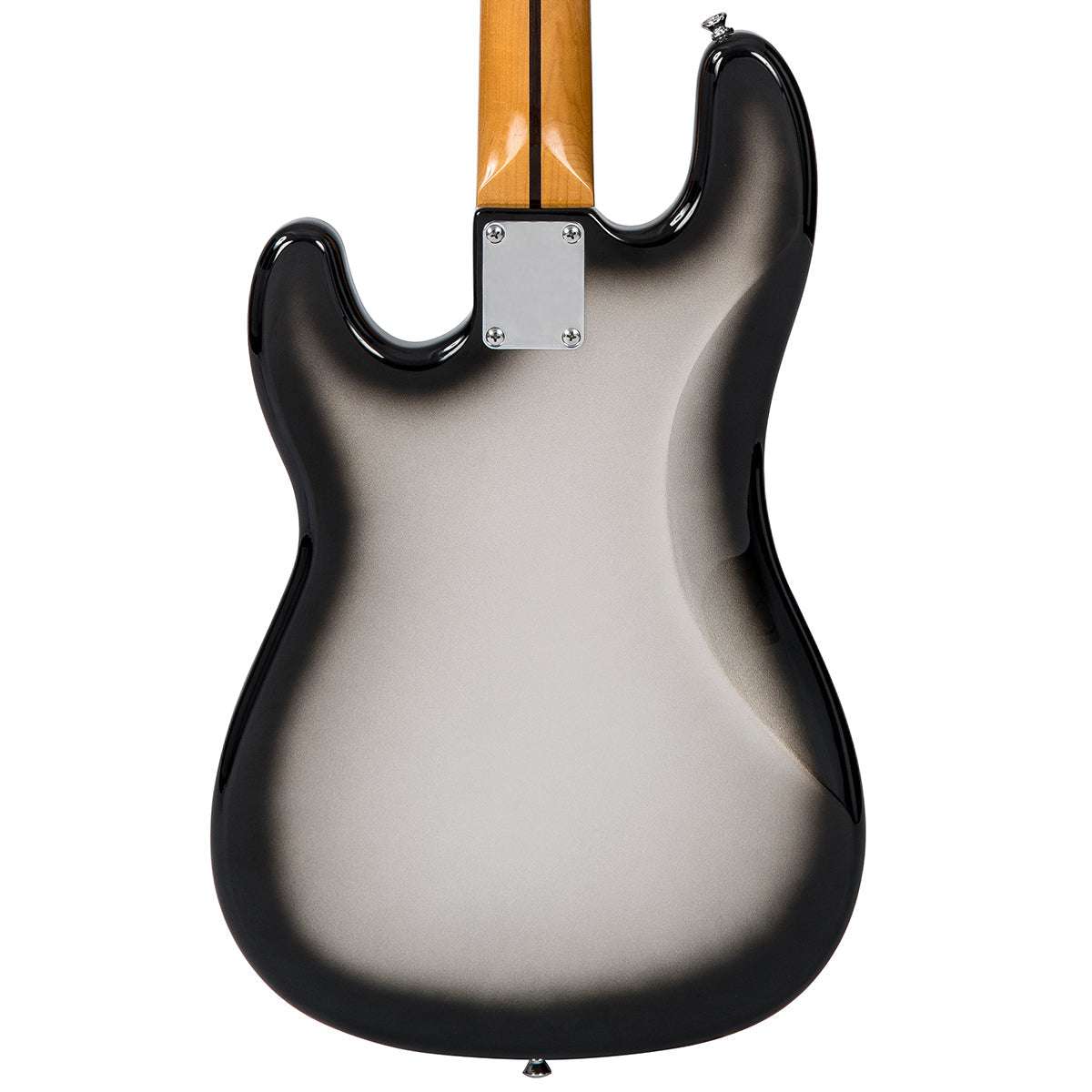 Vintage V4 ReIssued Bass Guitar ~ Silverburst, Guitare basse à vendre chez Richards Guitars.