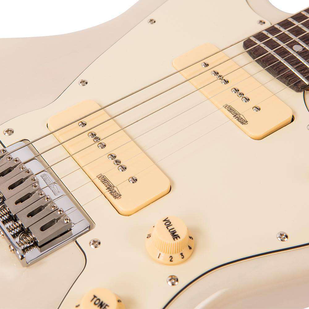 Vintage V65 HBLD ReIssued Hard Tail Electric Guitar ~ Blonde, Electric Guitar for sale at Richards Guitars.