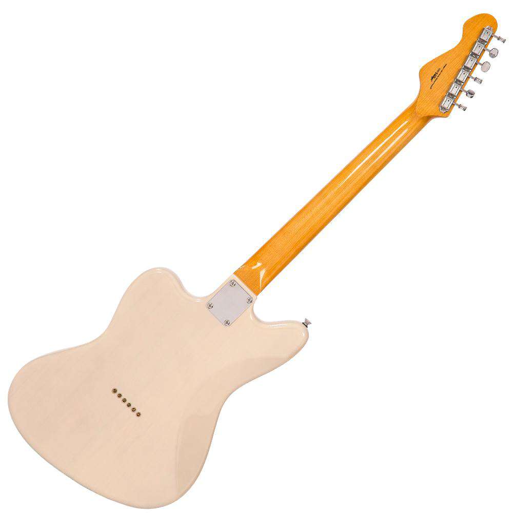 Vintage V65 HBLD ReIssued Hard Tail Electric Guitar ~ Blonde, Electric Guitar for sale at Richards Guitars.