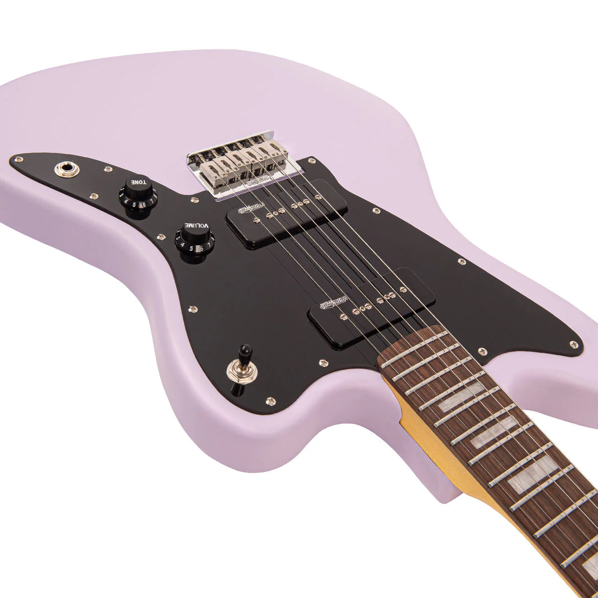 Vintage V65H PKReIssued Hard Tail Electric Guitar ~ Satin Purple, Electric Guitar for sale at Richards Guitars.