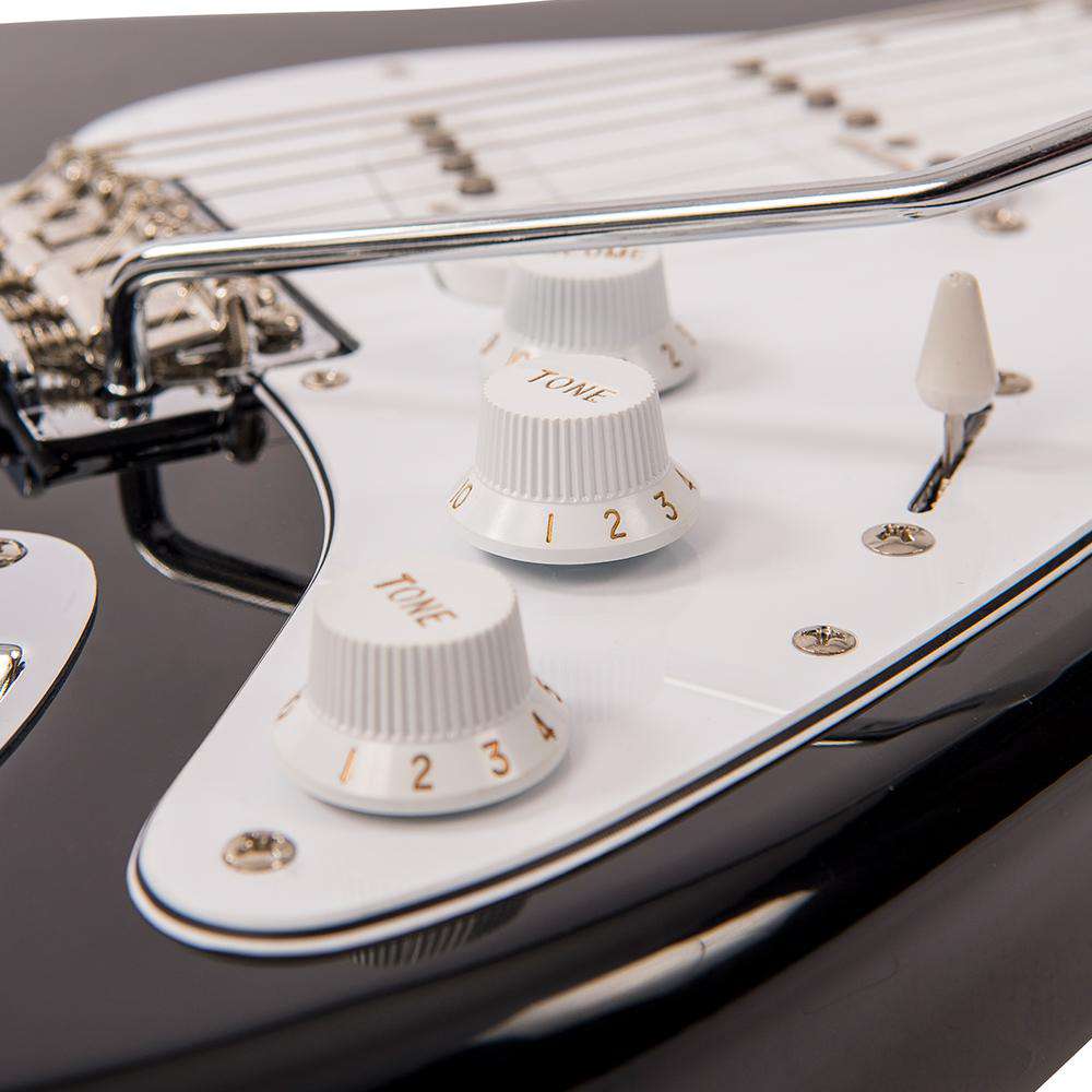 Vintage V6 ReIssued Electric Guitar ~ Boulevard Black, à vendre chez Richards Guitars.