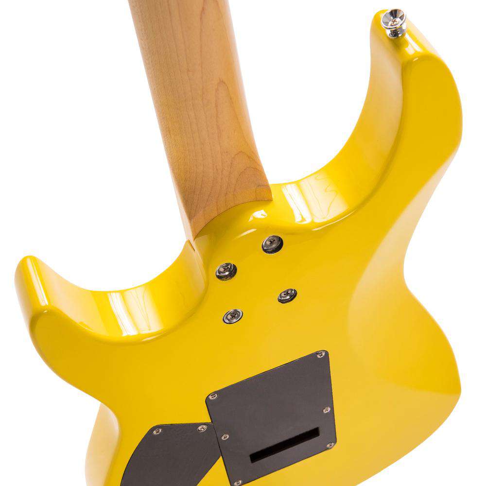 Vintage V6M24 ReIssued Electric Guitar ~ Daytona Yellow, Guitare électrique en vente chez Richards Guitars.