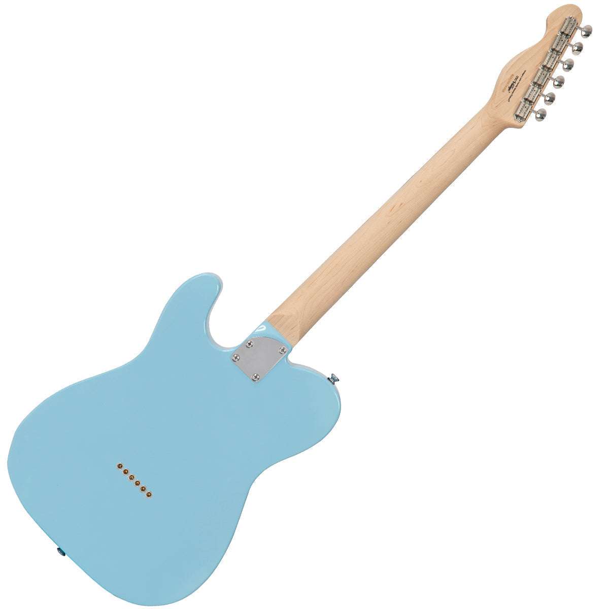 Vintage V72 ReIssued Electric Guitar ~ Laguna Blue, Guitare électrique en vente chez Richards Guitars.
