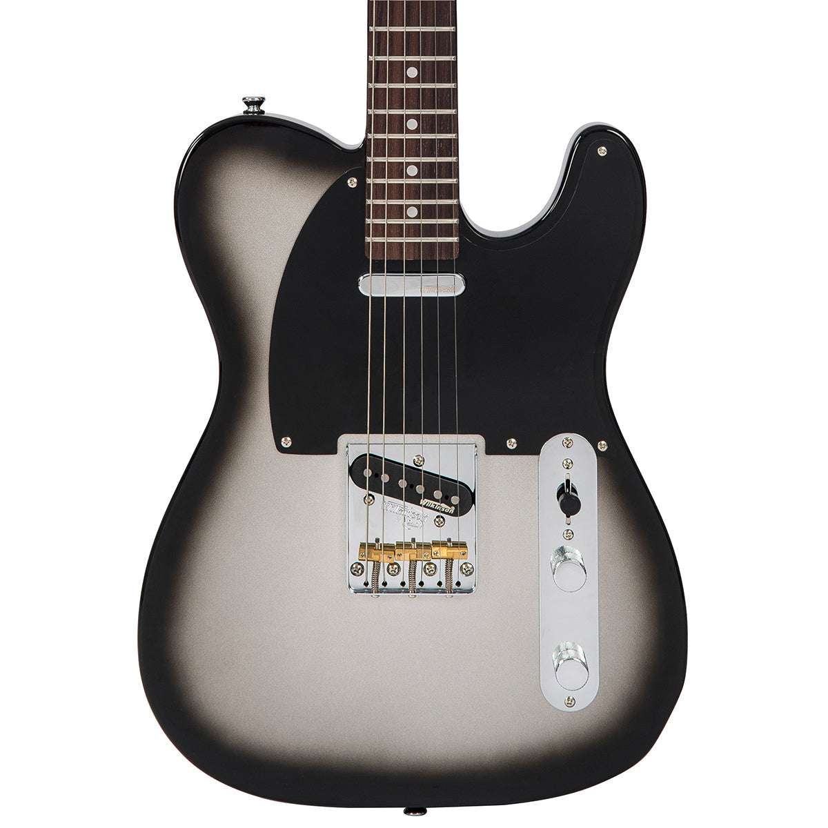 Vintage V75 ReIssued Electric Guitar ~ Silverburst, Bass Guitar à vendre chez Richards Guitars.