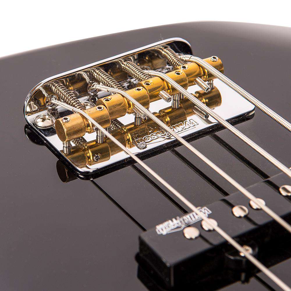 Vintage VJ74 ReIssued Bass ~ Boulevard Black, Guitare basse à vendre chez Richards Guitars.