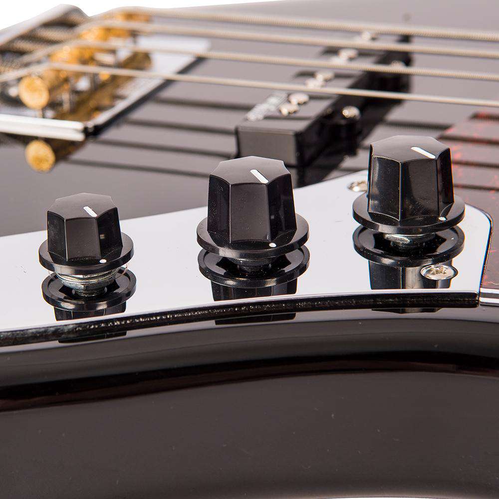 Vintage VJ74 ReIssued Bass ~ Boulevard Black, Guitare basse à vendre chez Richards Guitars.