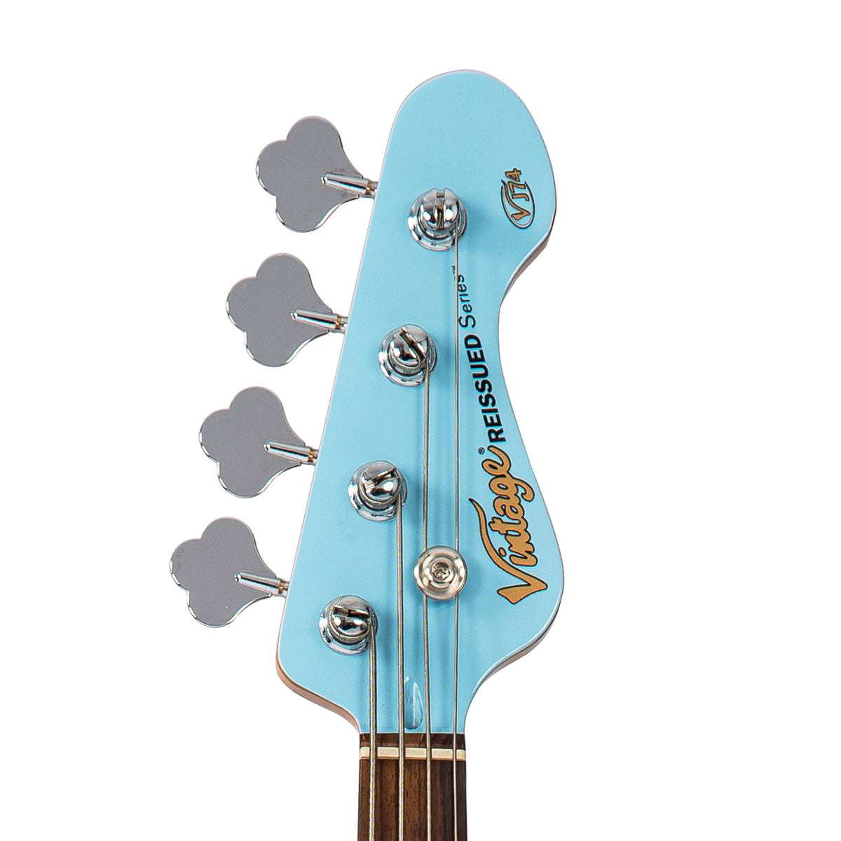 Vintage VJ74 ReIssued Bass ~ Laguna Blue, Guitare basse à vendre chez Richards Guitars.