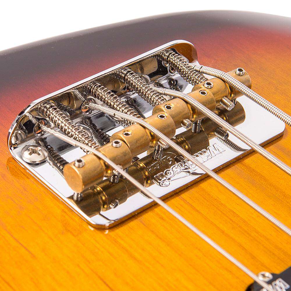 Vintage VJ74 ReIssued Bass ~ Sunset Sunburst, Guitare basse à vendre chez Richards Guitars.
