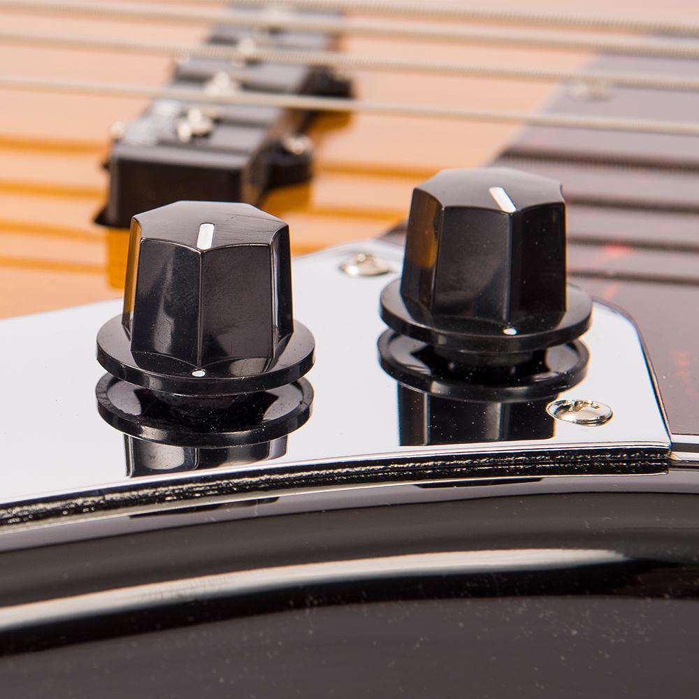 Vintage VJ74 ReIssued Bass ~ Sunset Sunburst, Guitare basse à vendre chez Richards Guitars.
