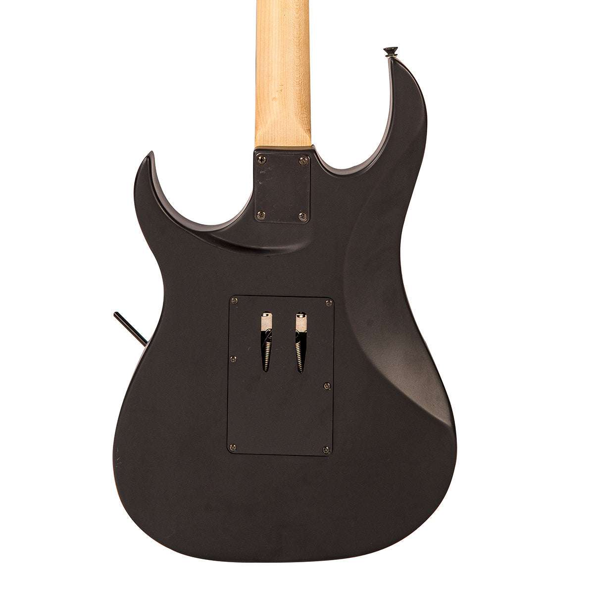Vintage VMX Series Raider Electric Guitar ~ Satin Black, Electric Guitar for sale at Richards Guitars.