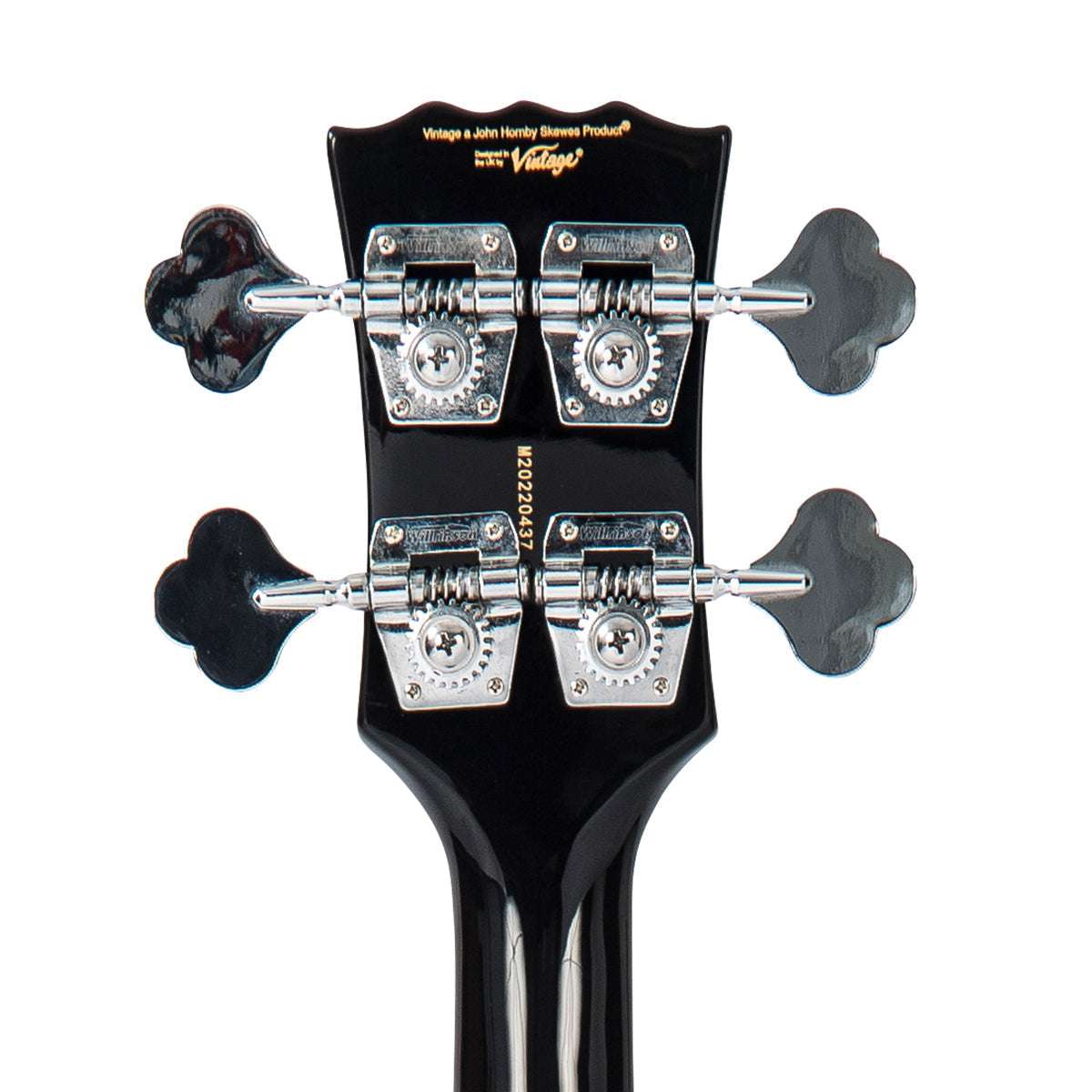 Vintage VS4 ReIssued Bass Guitar ~ Boulevard Black, Guitare basse à vendre chez Richards Guitars.