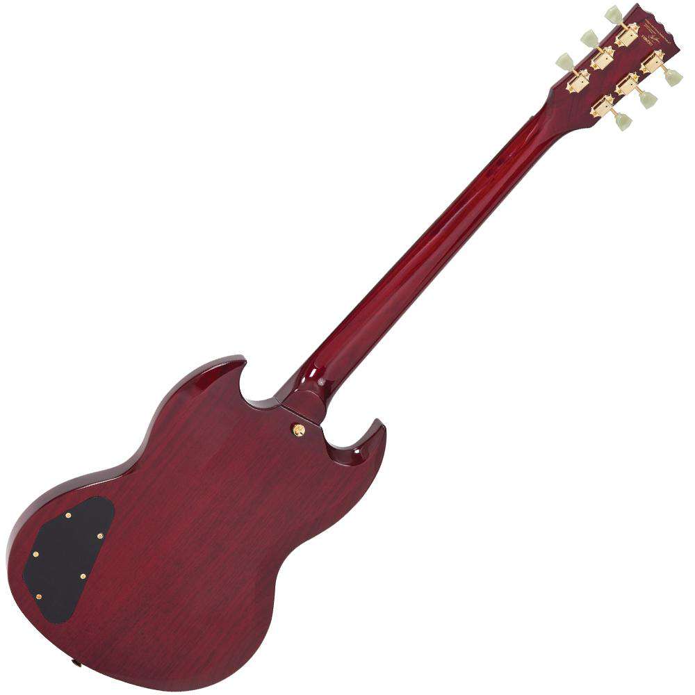 Vintage VS6 ReIssued Electric Guitar ~ Cherry Red/Gold Hardware, Guitare électrique en vente chez Richards Guitars.
