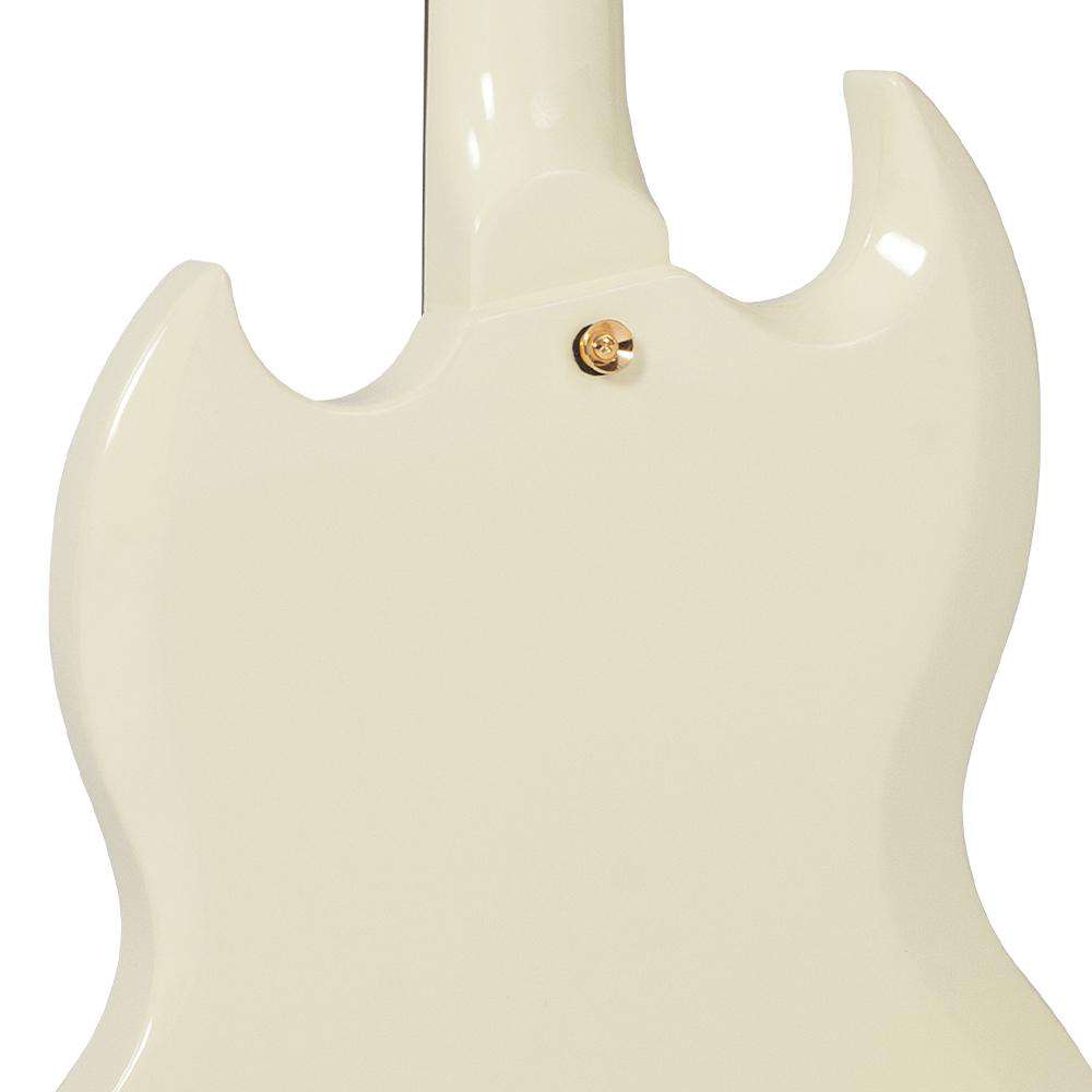 Vintage VS6 ReIssued Electric Guitar ~ Vintage White/Gold Hardware, Electric Guitar for sale at Richards Guitars.