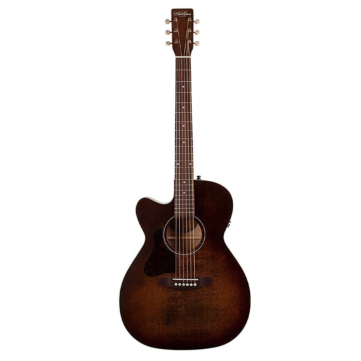 Art & Lutherie Legacy Cutaway Electro - Acoustic Guitar ~ Left Hand ~ Bourbon Burst ~ PreSys II - Richards Guitars Of Stratford Upon Avon