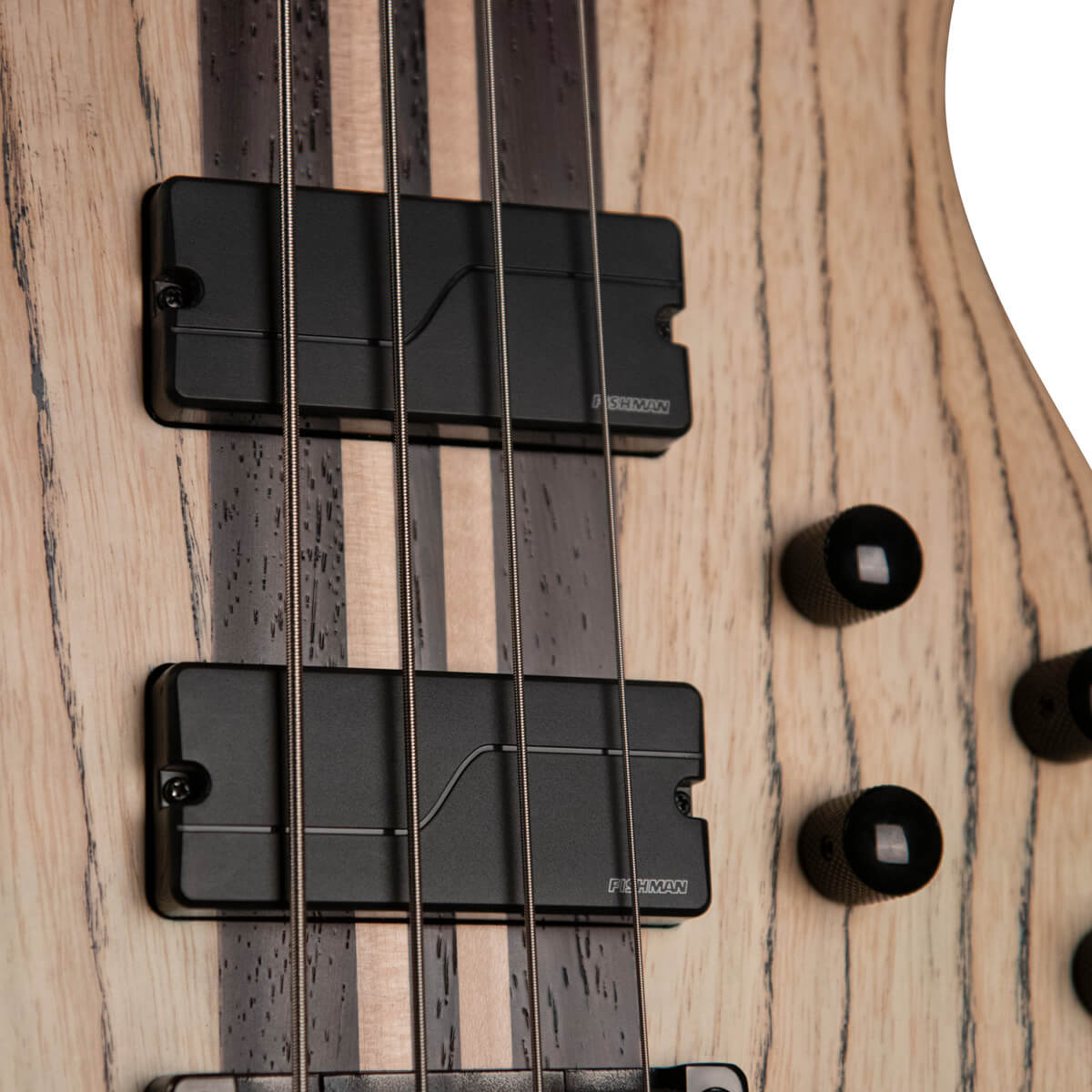 Cort A4 Ultra As, Etched Naturalural Black w/case Bass Guitar - Richards Guitars Of Stratford Upon Avon