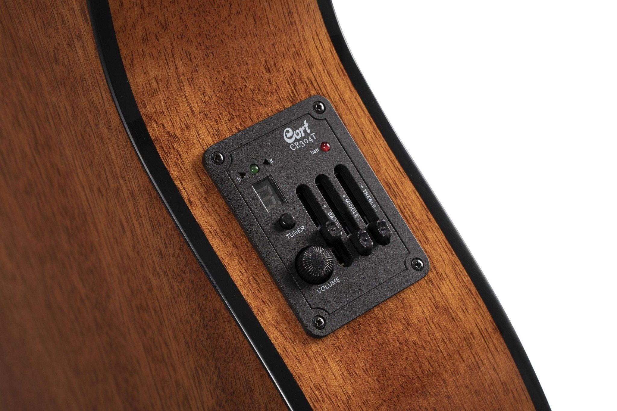 Cort Jade E Nylon Dark Brown Burst - Richards Guitars Of Stratford Upon Avon